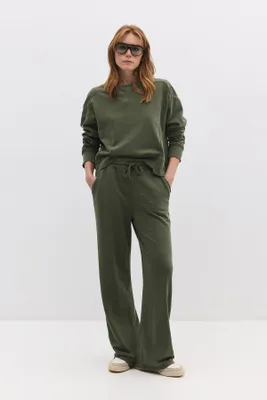 Produktbild von Weit geschnittene Jogginghose mit elastischem Bund, Khaki, XL