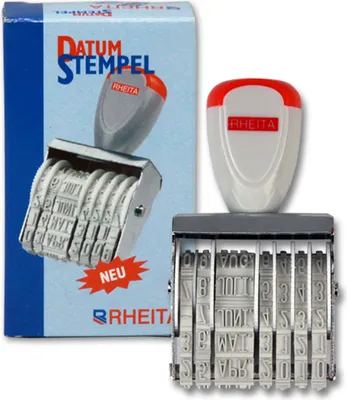 Produktbild von Rheita Datumstempel 5 mm Monat in Buchstaben