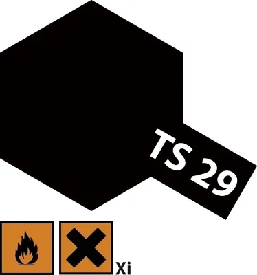 Produktbild von TS-29 Schwarz seidenmatt 100ml