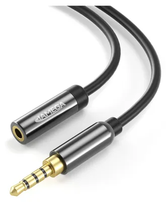 Produktbild von 3,5mm Klinkenstecker 4 Polig - 3,5mm Klinkenbuchse 4 Polig Kabel - 1,5m