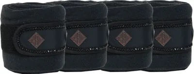 Produktbild von Kentucky Horsewear Fleecebandagen Pearls Bandagen Schwarz