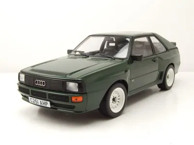 Produktbild von Audi Sport quattro 1985 dunkelgrün Modellauto 1:18 Norev