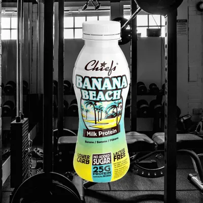 Produktbild von Milk Protein Drink (1x330ml) Banana Beach