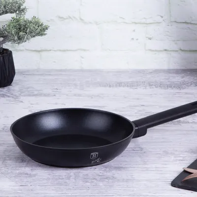 Produktbild von BERLINGER HAUS Bratpfanne 24cm Titanbeschichtung Matt Schwarz