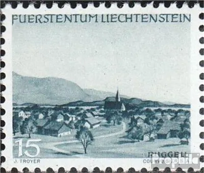 Produktbild von Briefmarken Liechtenstein 1944 Mi 227 postfrisch Landschaften