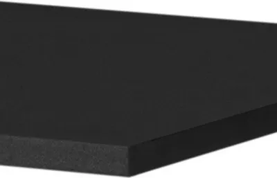 Immagine prodotto di RODAN | Lavabo - 120,6x46x1,6 cm - nero - impermeabile - pannello in laminato di qualità - per mobile da bagno
