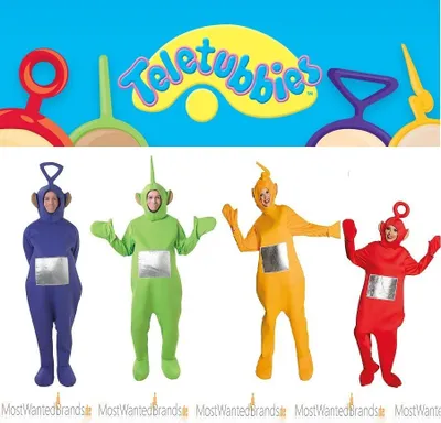 Obrázok produktu pre Teletubbies Laa-Laa kostým pre dospelých veľkosť: M/L