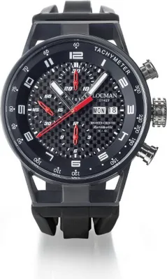 Produktbild von Locman - Armbanduhr - Herren - Montecristo - 0516K09S-BKCBWHSK