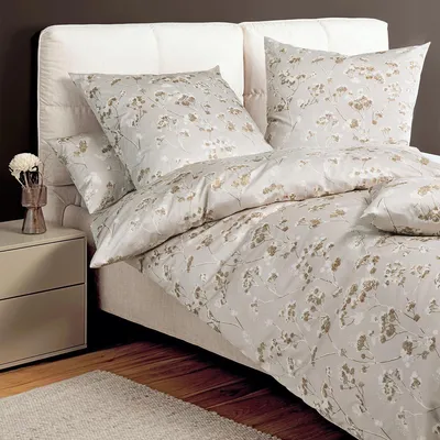 Produktbild von Janine Interlock Feinjersey Bettwäsche Carmen S 55134-07 vulkan 155x220 cm + 80x80 cm