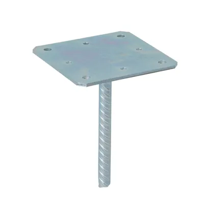 Produktbild von TRIBECCO Pfostenanker 160x160 mm Ø20 zum Einbetonieren, korrosionsbeständig, in 3 Größen erhältlich