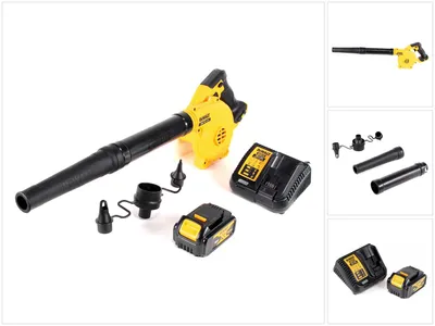 Produktbild von DeWalt DCV 100 M1 Akku Gebläse / Laubbläser 18 V + 1x Akku 4,0 Ah + Ladegerät
