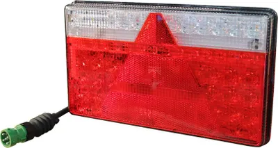 Aspock Rechteckige LED-Rückleuchte 240x140x54 Rechts 35-0204-067