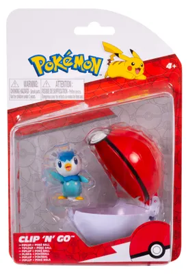 Produktbild von Pokémon clip 'n' go - Piplup + Pokébal
