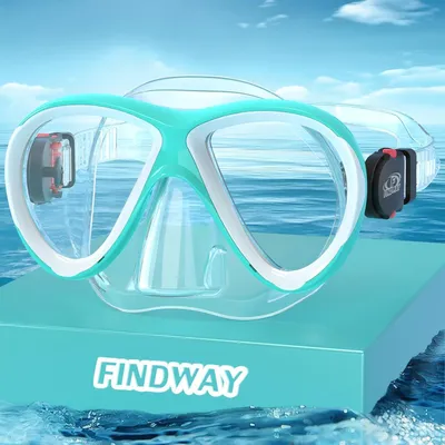 Image de Findway Lunettes de plongée enfants 180° Panorama Lunettes de natation pour garçons filles à partir de 3 ans