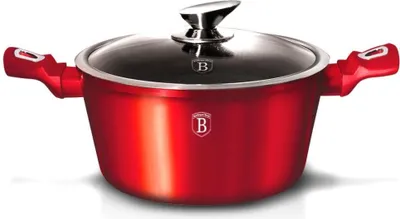 Produktbild von Garnek Granitowy 20Cm Berlinger Haus Red Metallic Line Bh-1256