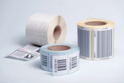 Produktbild von Rollenetiketten weiß 52x25 mm Papier matt 5000 St.