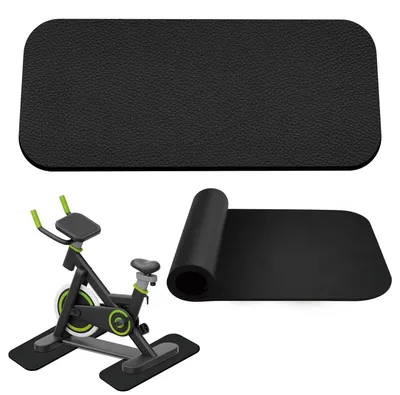 Zdjęcie produktu dla 2 sztuki mat ochronnych pod sprzęt fitness, wymiar 28 x 70 cm, mata izolacyjna o grubości 6 mm