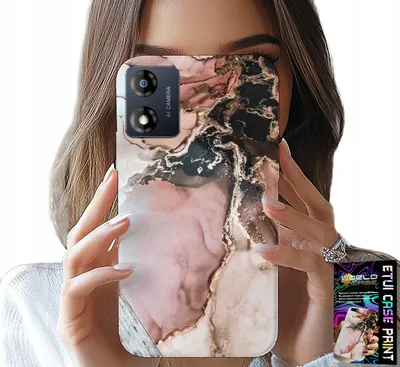 Image de Etui pour Motorola Moto E13 - Elegant Marble Fashionable Patterns + Foil