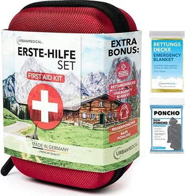 Produktbild von Famanu Pannenset Sicherheitsset - Erste-Hilfe-Set für unterwegs
