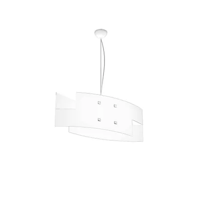 Obrázok produktu pre Moderné závesné svietidlo Tetris Metal White Glass 1 Light E27