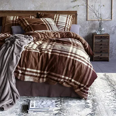 Produktbild von Irisette Edelflanell Bettwäsche Alpaka 8456 rot 155x220 cm + 80x80 cm
