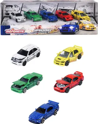 Immagine prodotto di Majorette Japan Series Die-Cast Auto's Giftpack, 5st.