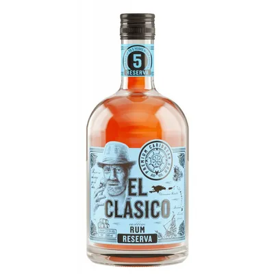 Obrázek produktu pro El Clasico Reserva Rum 37,5% 0,5