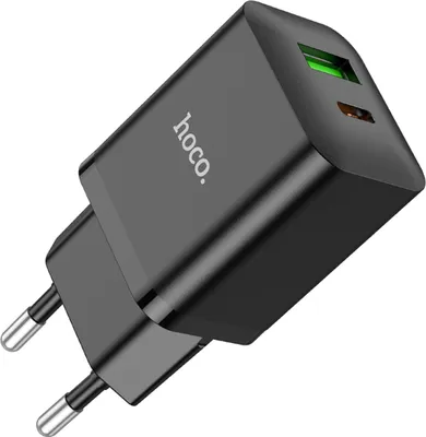Obrázek produktu pro Hoco N28 PD20W USB QC 3.0 Fast Charger Power Plug Napájecí adaptér pro rychlé nabíjení černý