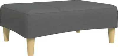 Obrázek produktu pro vidaXL Podnožka tmavě šedá 77x55x31 cm látka