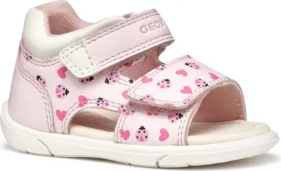 Produktbild von Geox Mädchen Klassische Sandalen B556FC 000BC C8175 Farbe: Rosa Größe: 26