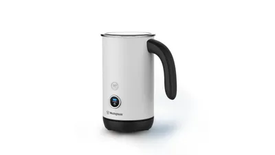 Produktbild von Westinghouse WKMF651BK, Automatischer Milchaufschäumer/-wärmer, Weiß, Edelstahl, 115 ml, 200 ml, Tasten