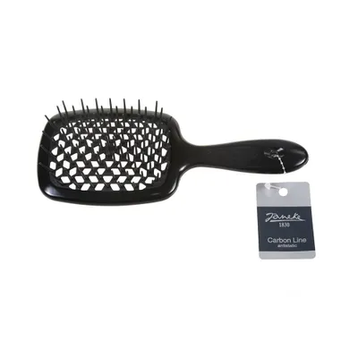Image de Janeke Superbrush brosse antistatique en fibre de carbone Noir