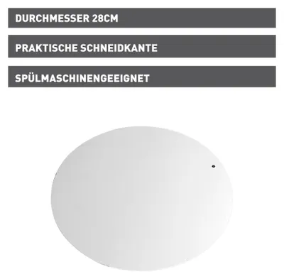 Produktbild von Kaiser 769189, Aluminium, Weiß, 280 mm, 280 mm, 1 mm, 280 mm
