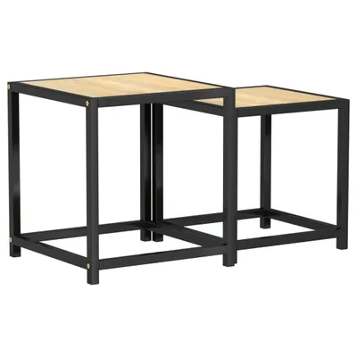 Produktbild von vidaXL Beistelltische 2 Stk. MDF Sonoma-Eiche