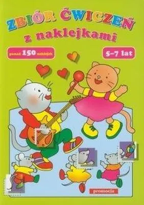 Immagine prodotto di Zbior cwiczen z naklejkami 5-7 lat
