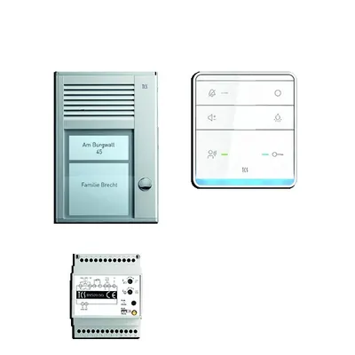 Immagine prodotto di Solution Pack 1 pulsante AP, vivavoce - Set di videocitofoni 1 telefoni PSC2310-0000