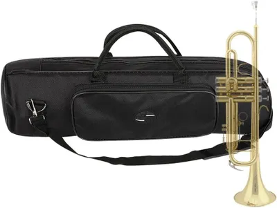 Trompeten-Gigbag, wasserdicht, gepolstert, 52x13x7 cm, schwarz