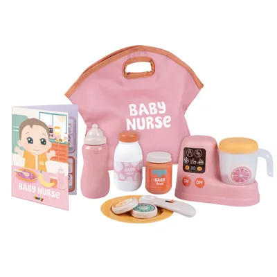 Obrázok produktu pre Sada Smoby Baby Nurse pre bábiky, vrátane tašky, vhodná od 18 mesiacov