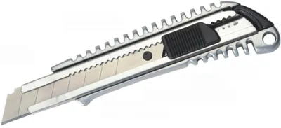 Produktbild von Cutter Metall 18mm Zinkmetallgehäuse Packung mit 12 Stück