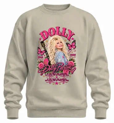 Produktbild von Dolly Parton In Loving Memory 1946 2026 Country Musik RIP Sweatshirt Pullover, Natur, S