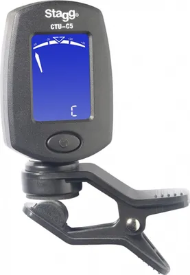 Image de Accordeur à pince Stagg CTU-C5 BK