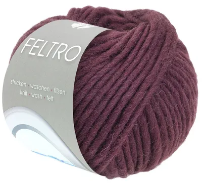 Produktbild von Lana Grossa - Feltro 0124 burgund