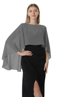 Productafbeelding van Damesmantels en -shawls, chiffon-omslagdoeken, sjaals en wikkeldoeken, geschikt voor avondkleding