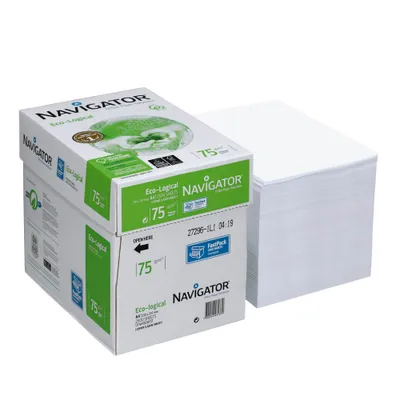 Produktbild von NAVIGATOR Kopierpapier Eco-Logical DIN A4 75 g/qm 2.500 Blatt Maxi-Box