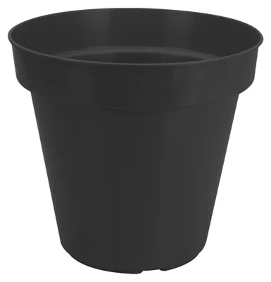 Produktbild von Pro Garden Blumentopf - schwarz - rund - D35 cm - Kunststoff - Pflanztopf - Garten im Freien