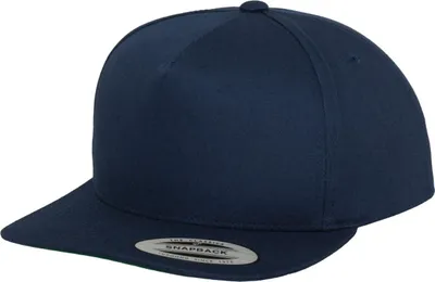 Produktbild von FLEXFIT 6007 | Classic 5 Panel Snapback Cap / Kappe / Mütze / Hut - Farbe: Navy - Größe: One Size