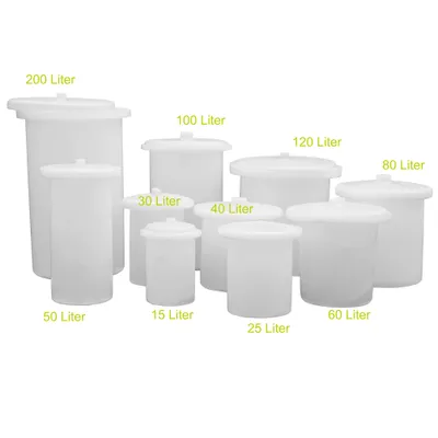 Produktbild von Sauerkrauttopf 100 Liter Gärtopf mit Deckel Wasserrinne Krautfass Einlegetopf