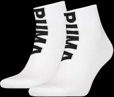 Produktbild von PUMA MEN LOGO QUARTER 2P white 39/42
