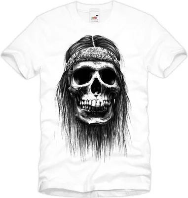 Produktbild von Biker Totenkopf skull motorrad skelett rocker bike