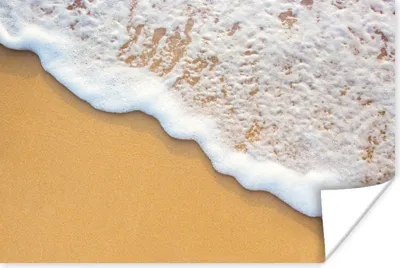 Produktbild von MuchoWow® Poster Strand - Wasser - Meer - Tropisch - Sommer 120x80 cm - Bilder
